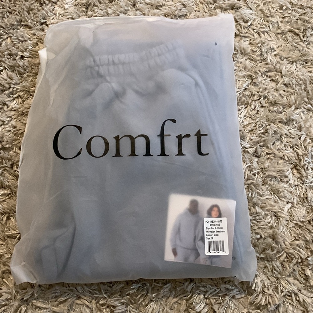 Light Blue Men's Sweatpants - Picture 6 of 7